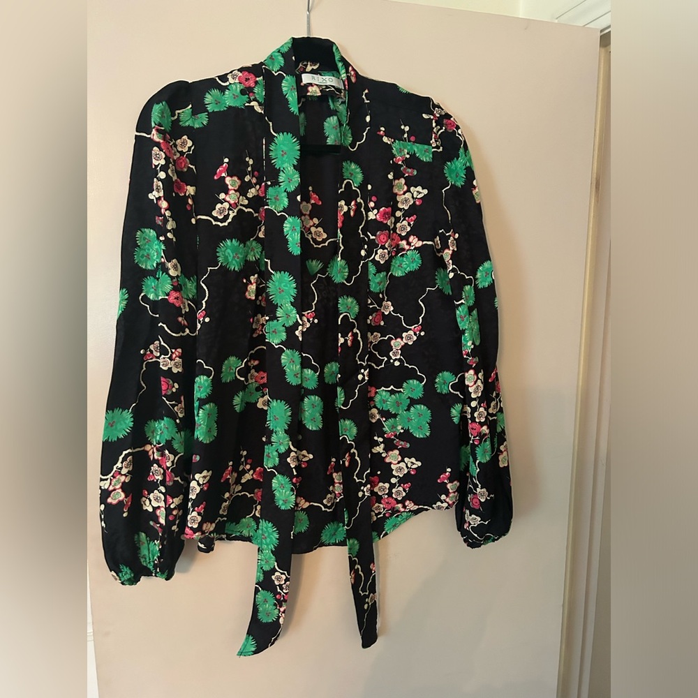 EUC Rixo London Silk blouse, sz L